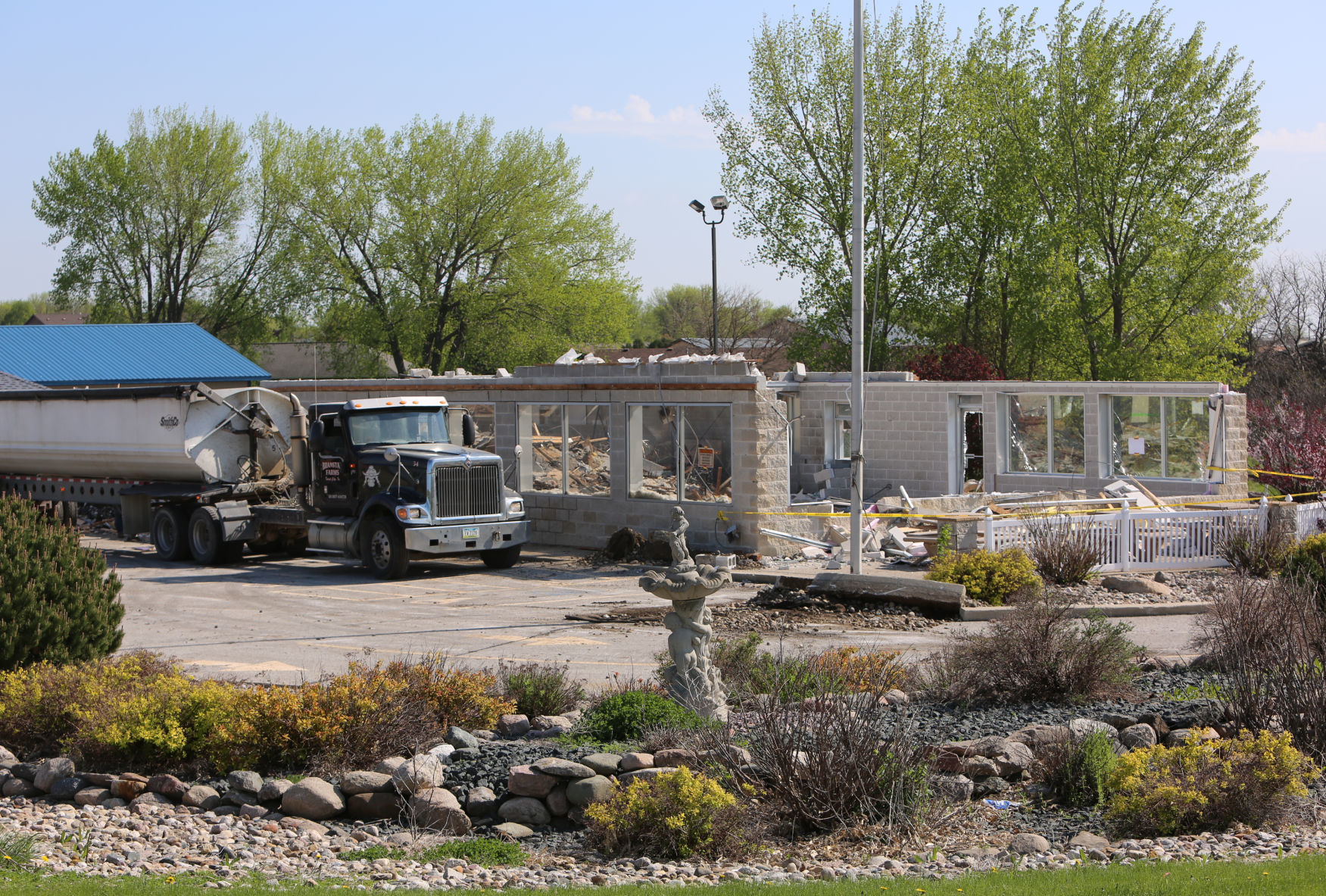 Dairy Queen demolition in Clear Lake